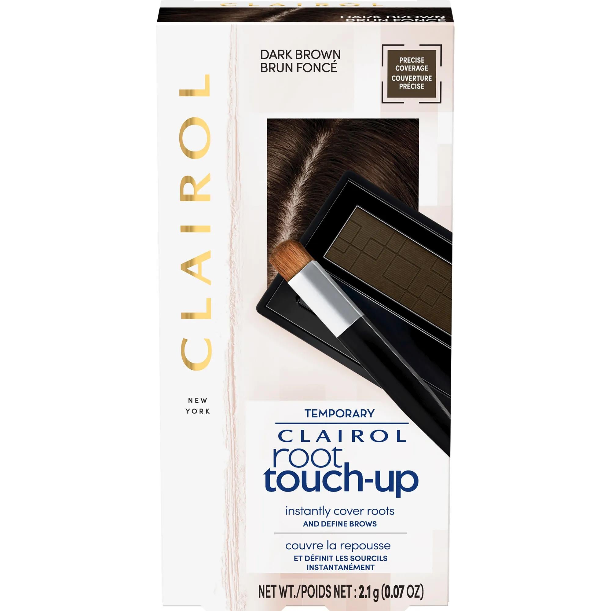 Clairol Root Touch-Up Temporary Concealing Powder Hair Color, Dark Brown
