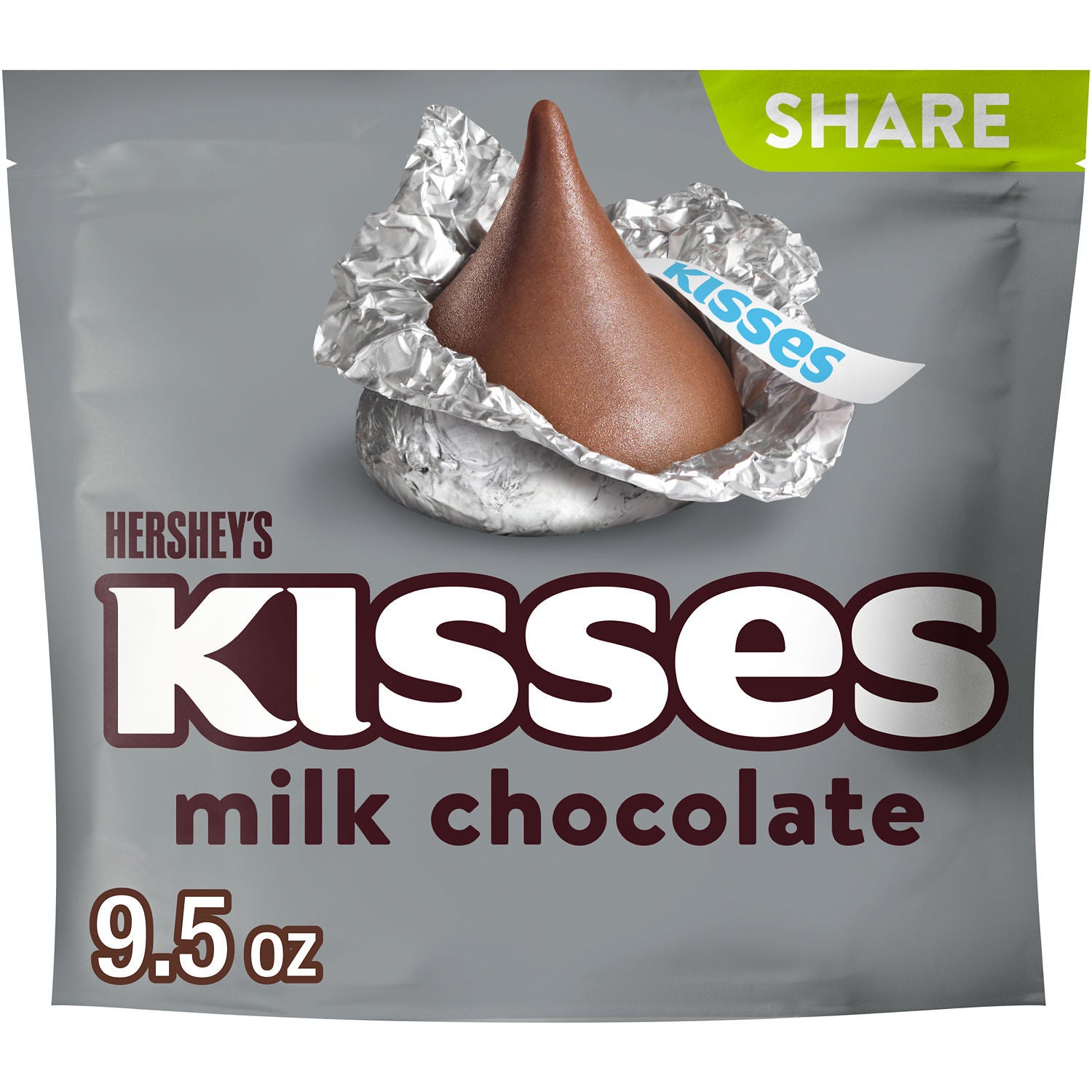 Hershey's Kisses Milk Chocolate Share Pack | 9.5 Oz