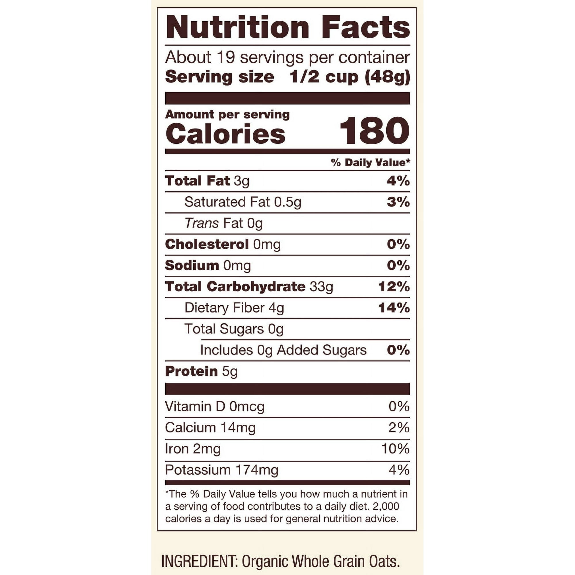 Bob's Red Mill Extra Thick Rolled Oats Whole Grain | 907 g
