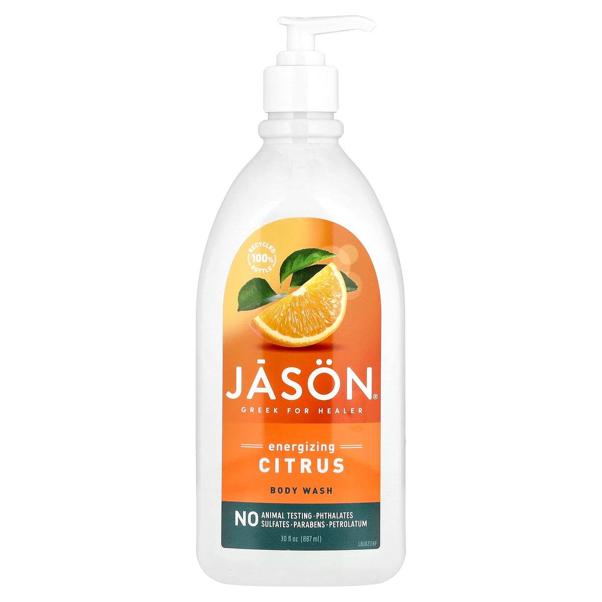 Jason Natural Cosmetics Citrus Body Wash | 30 Oz (887ml)