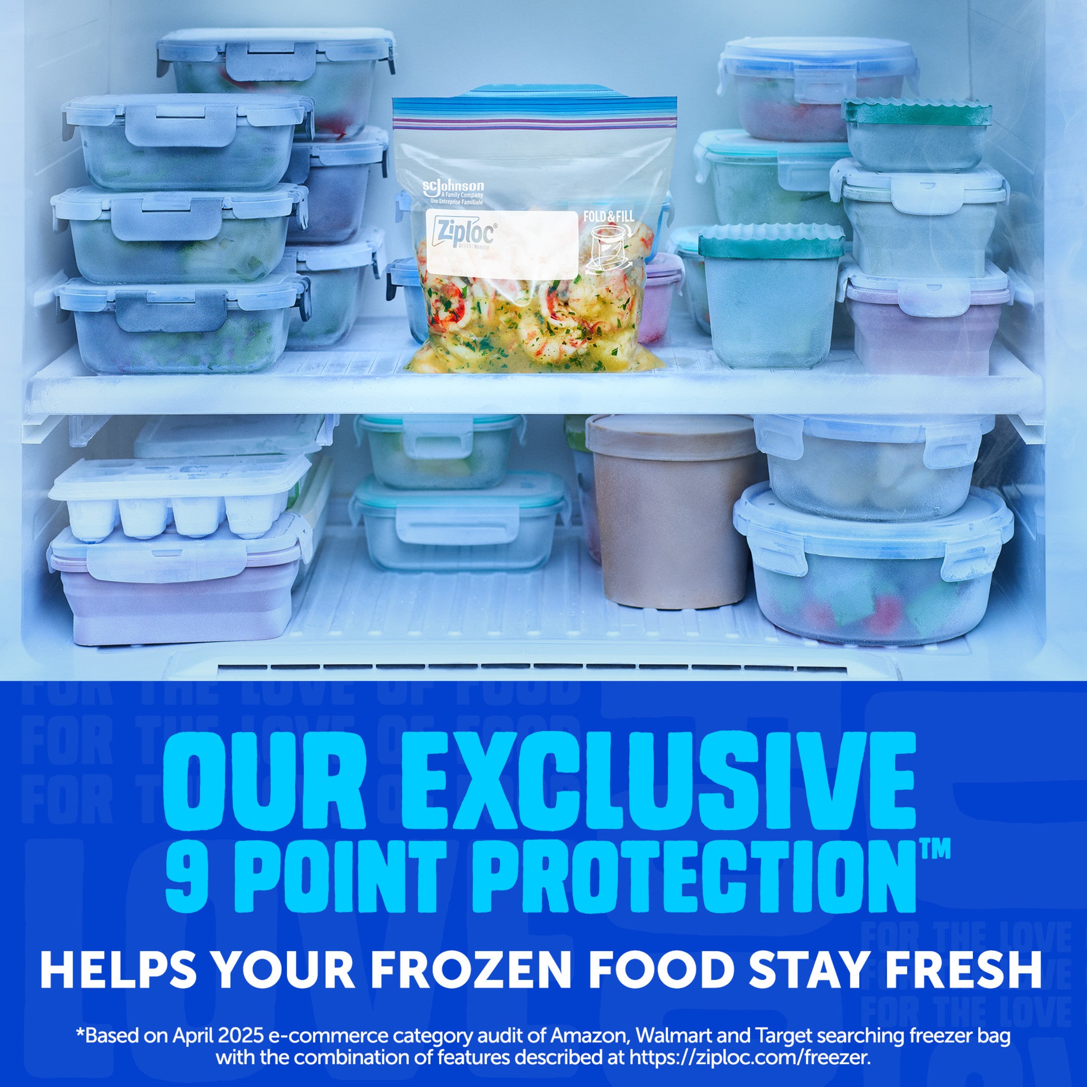 Ziploc Freezer Bag Gallon Size | 28 Bags