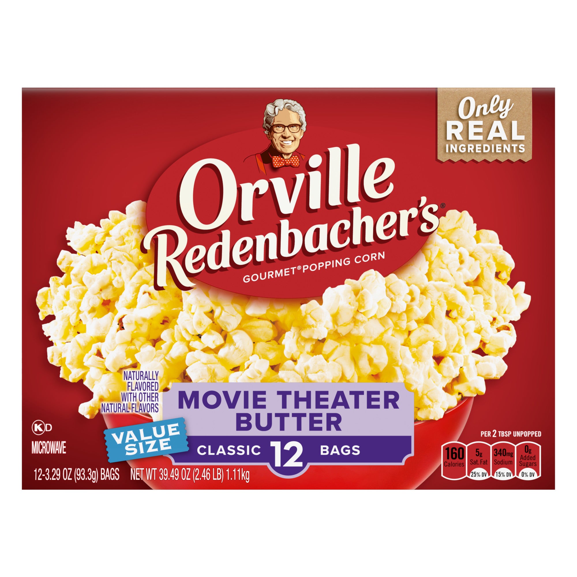 ORVILLE REDENBACHER'S Microwave Movie Theater Butter, 39.49 oz