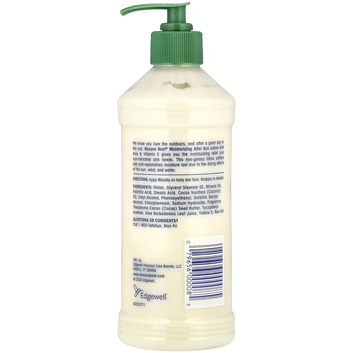Banana Boat Aloe After Sun Lotion Pump | 16 Oz (473ml)