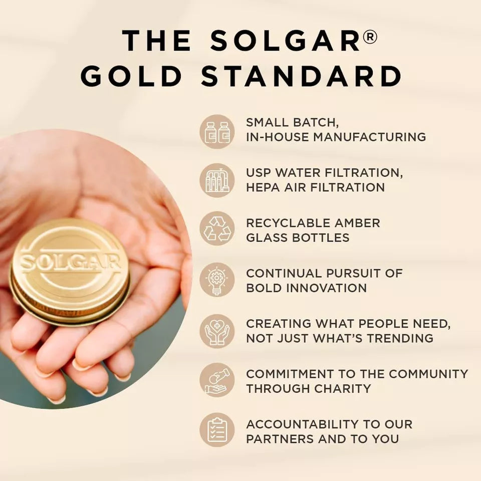 Solgar Biotin 5000 mg Vegetable Capsules - Pack of 100