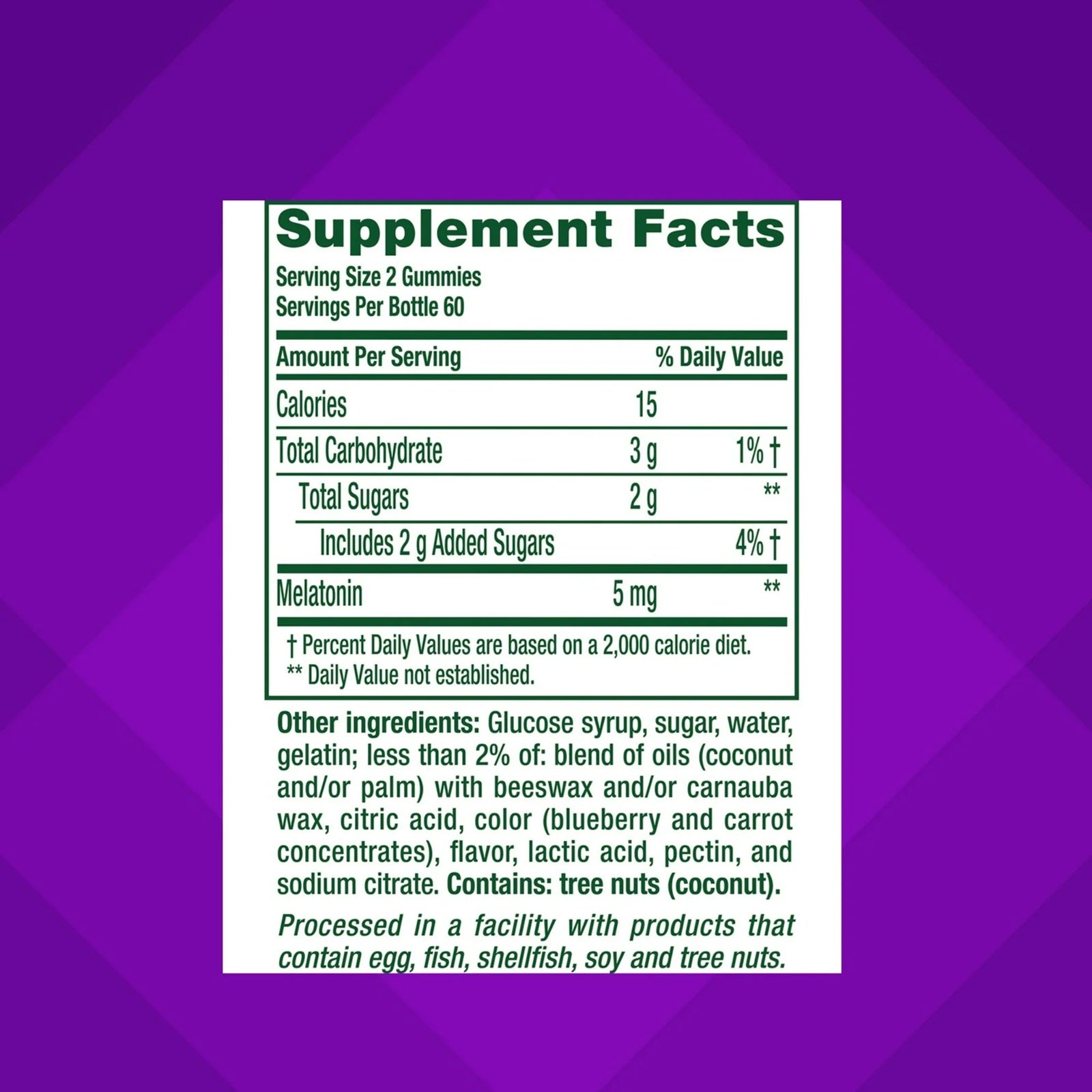 Vitafusion Extra Strength Melatonin Gummy Vitamins | 120 Count