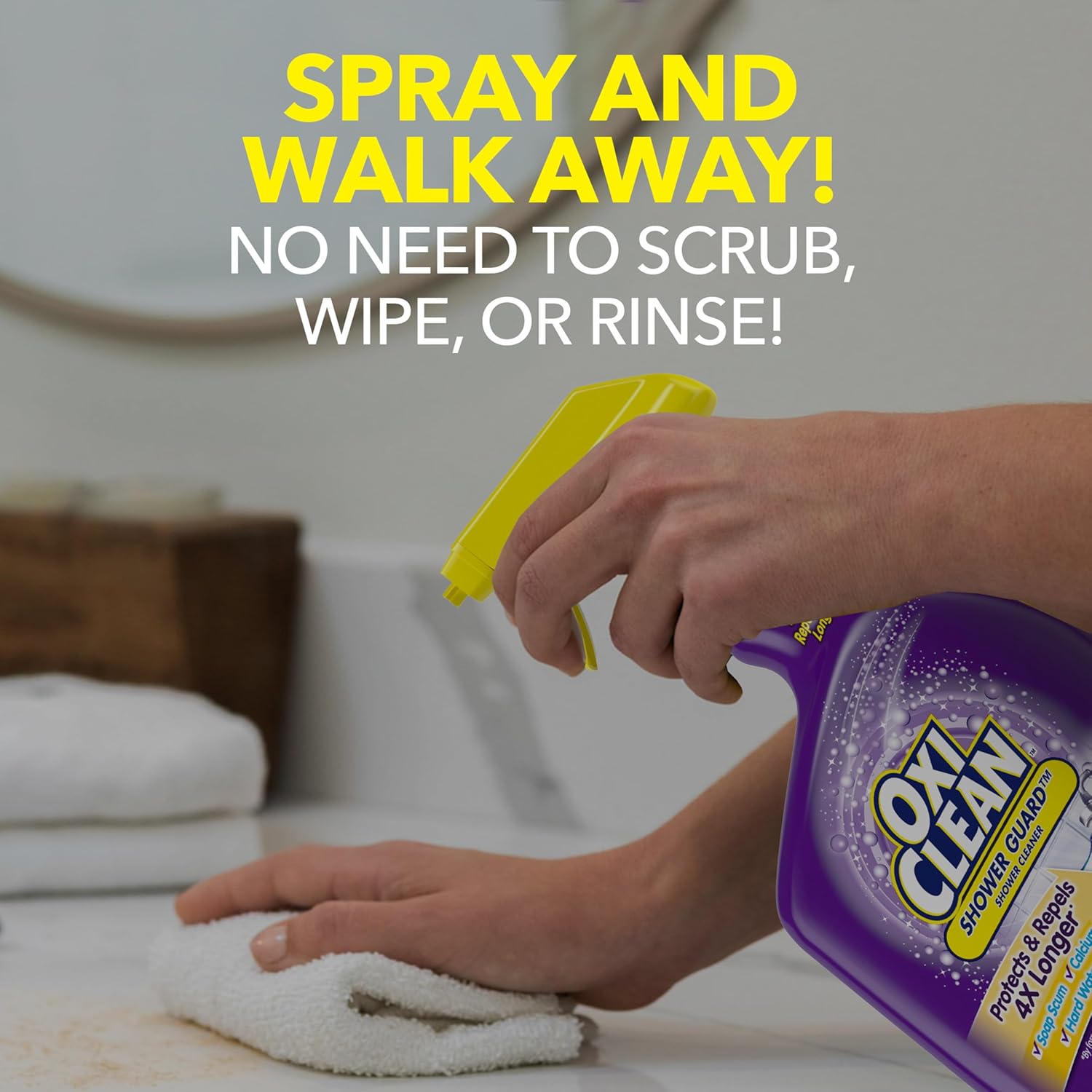 OxiClean Shower Guard Daily Shower Cleaner | 30 Oz