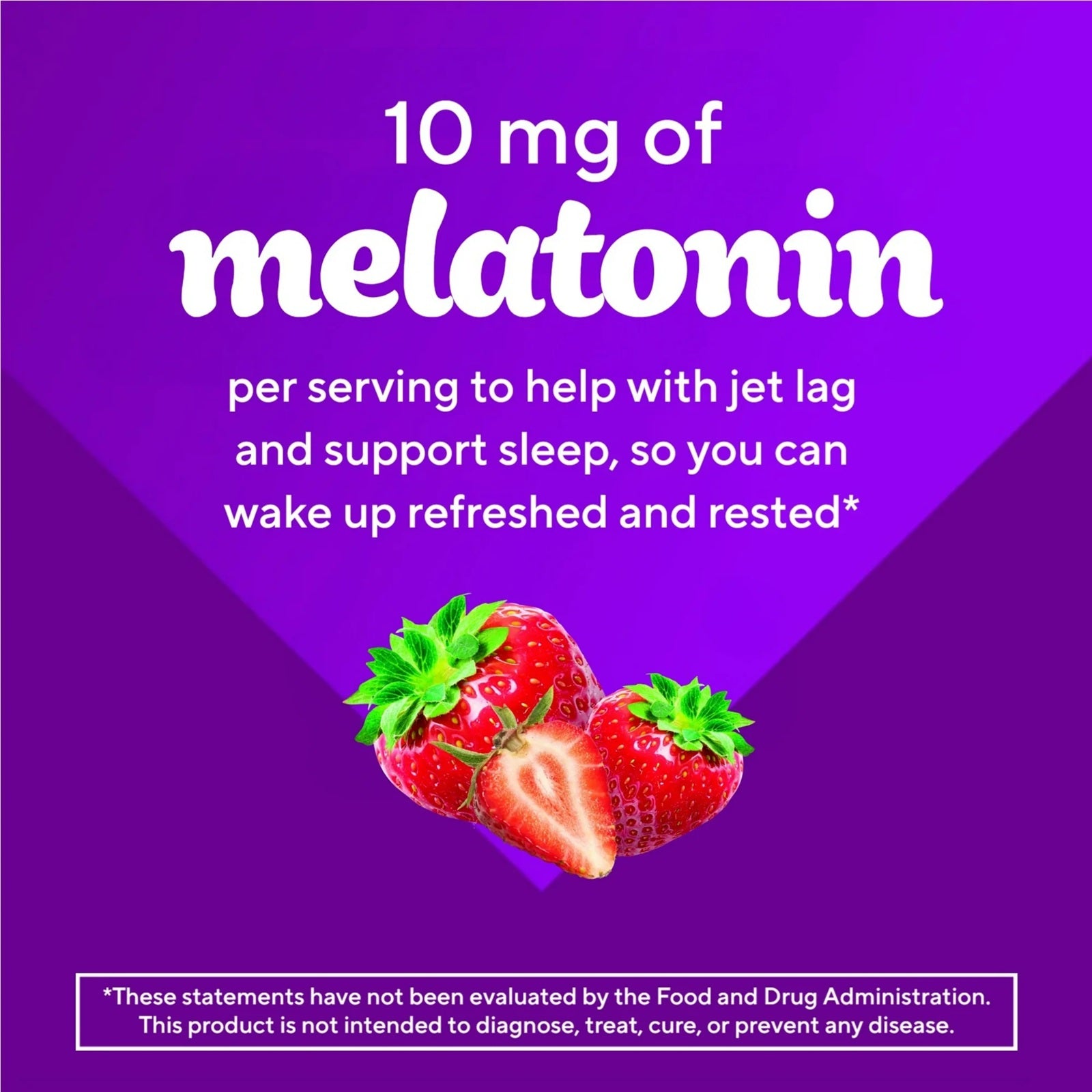 Vitafusion Max Strength Melatonin Gummy | 100 Count