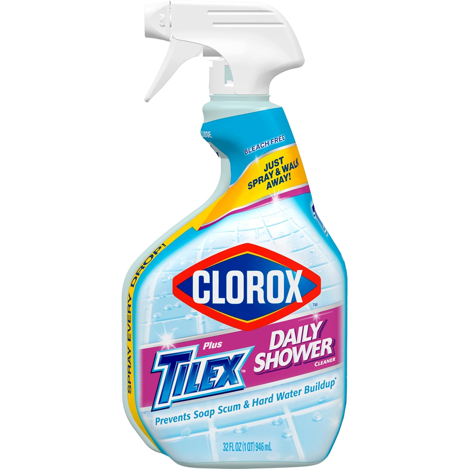 Tilex Fresh Shower Daily Shower Cleaner, Original Scent 1 qt (32 fl oz) 946 ml