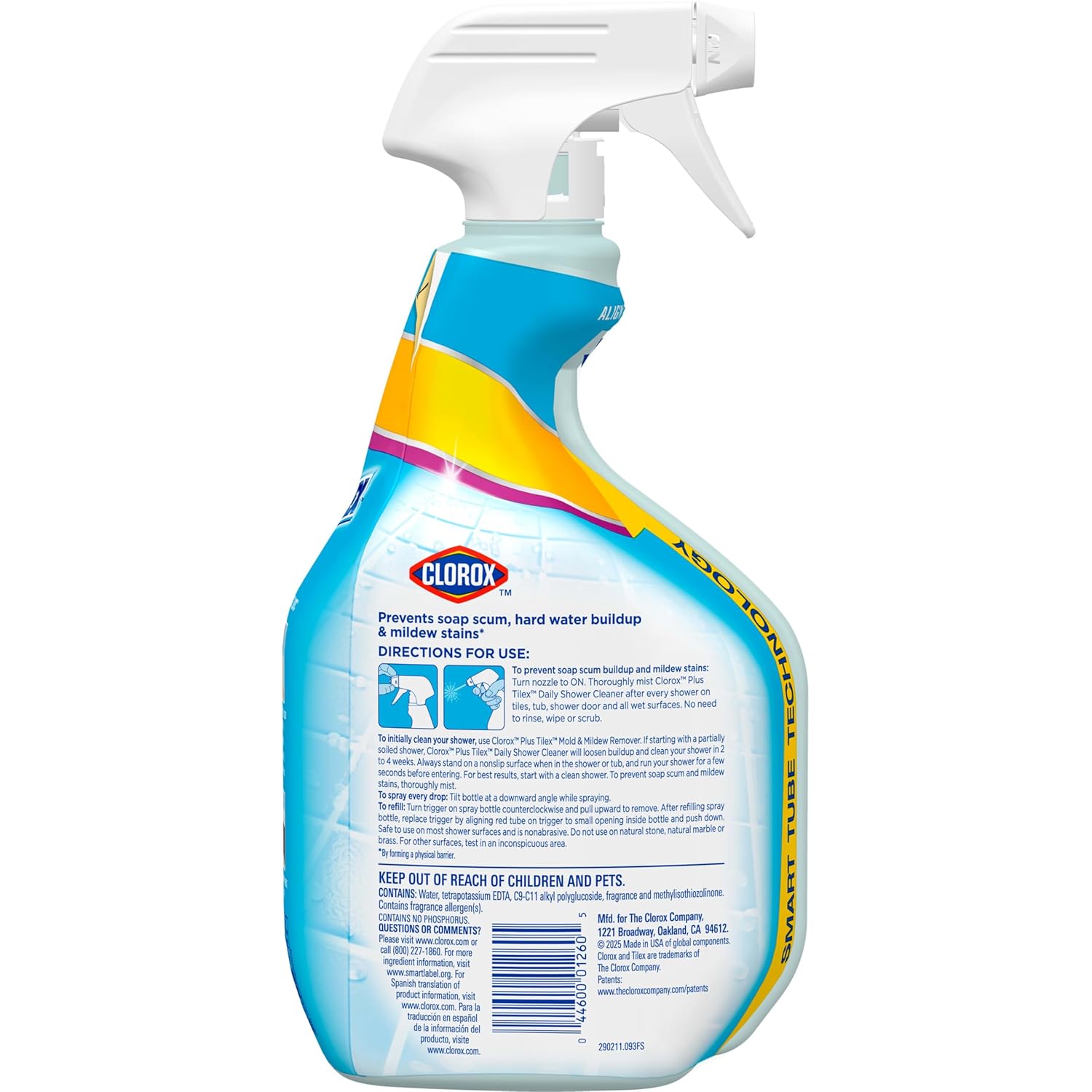 Tilex Fresh Shower Daily Shower Cleaner, Original Scent 1 qt (32 fl oz) 946 ml