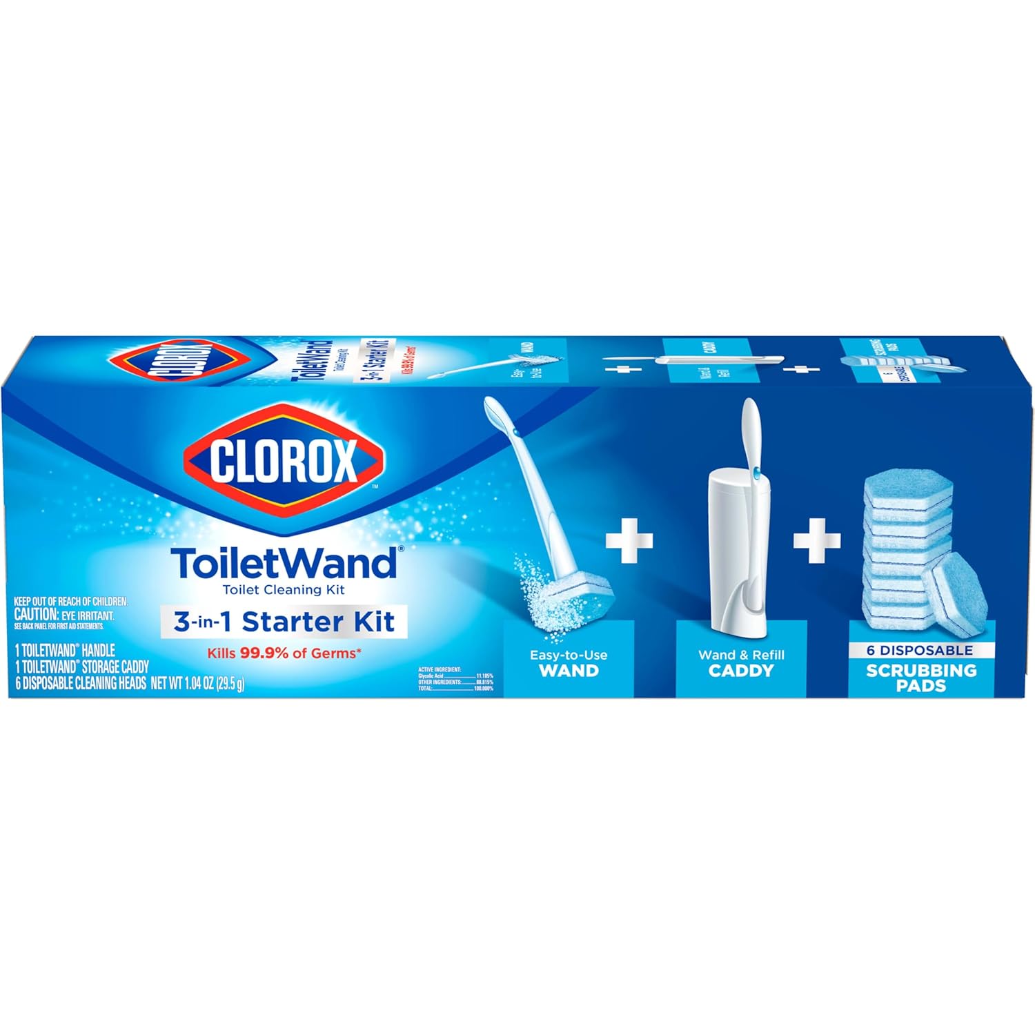Clorox Disposable Toilet Wand | Pack of 8
