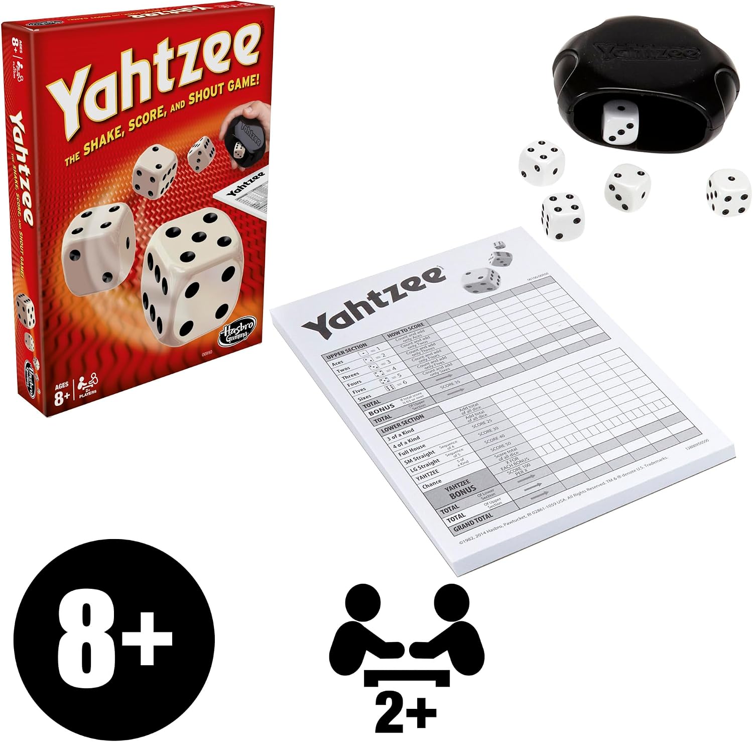 Yahtzee Score Pad Board Game