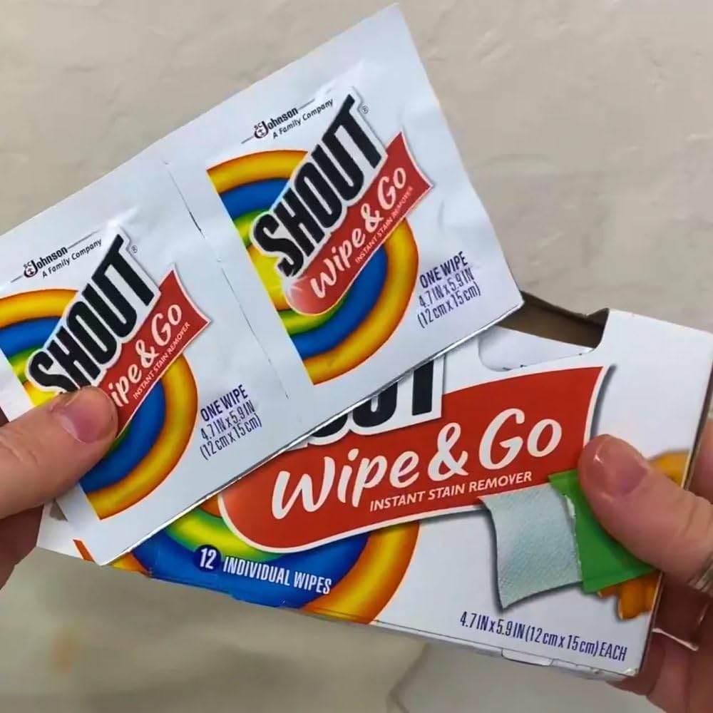 Shout Wipes | 12 Count