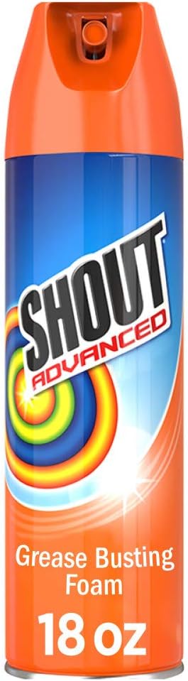 Shout Advanced Foam Aerosol | 18 Oz