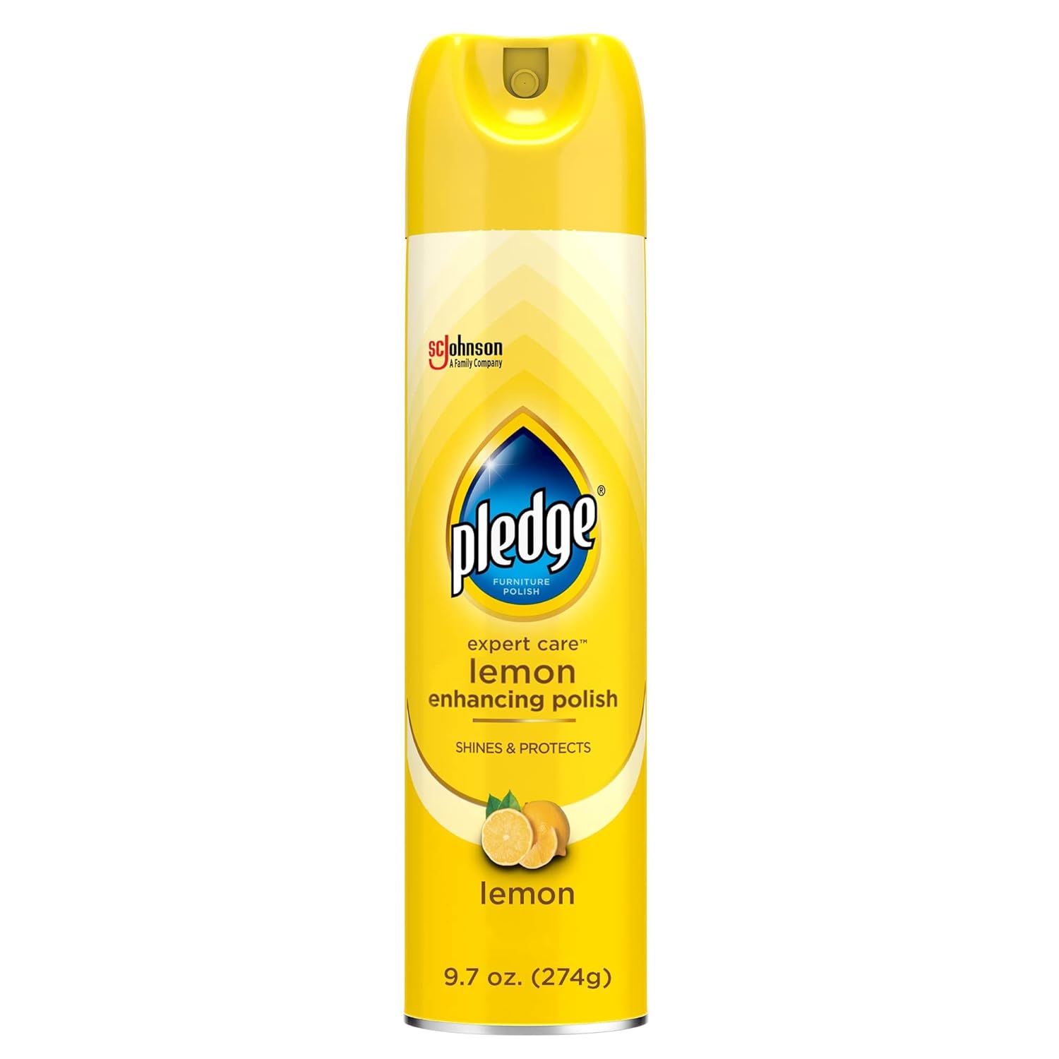 Pledge Lemon Enhancing Polish | 9.7 Oz
