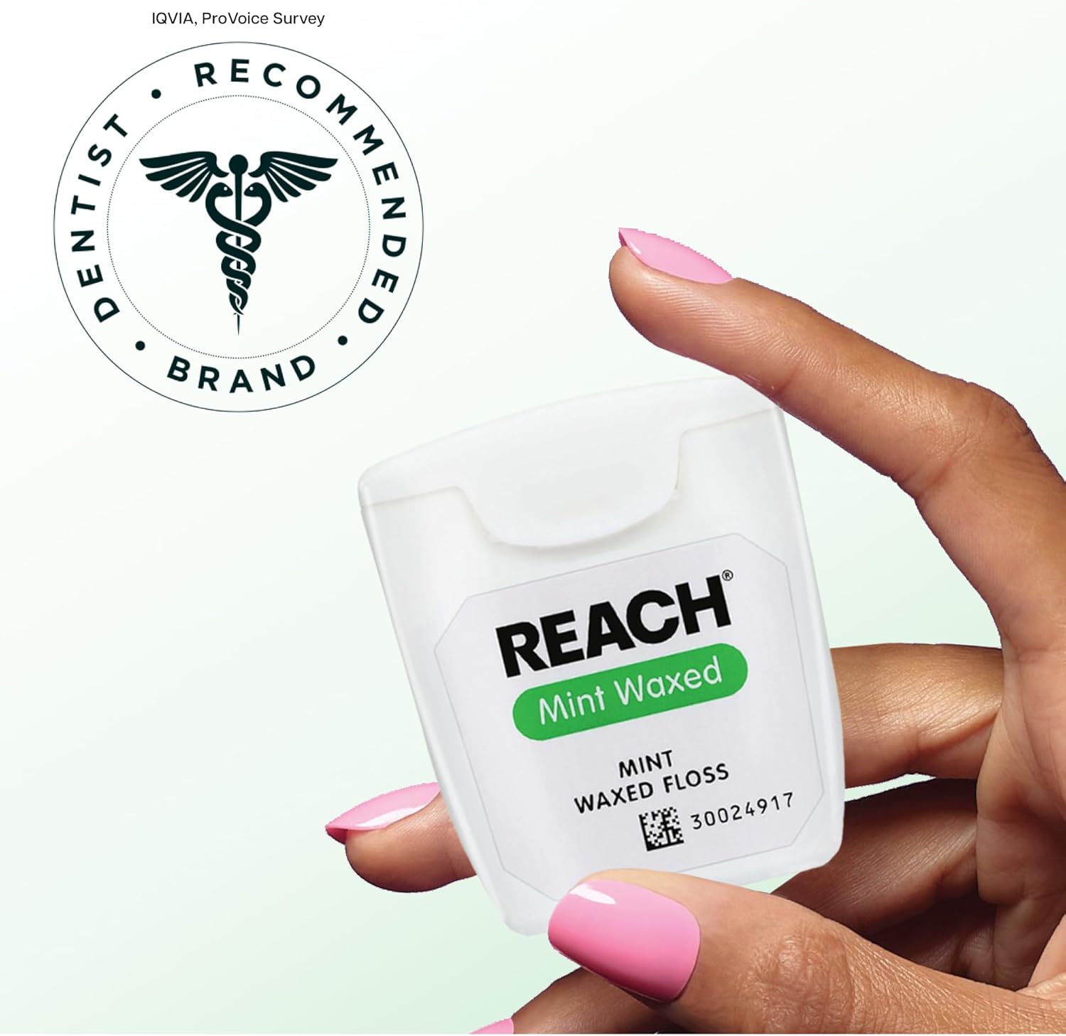 Reach Waxed Dental Floss | Mint | 55yd