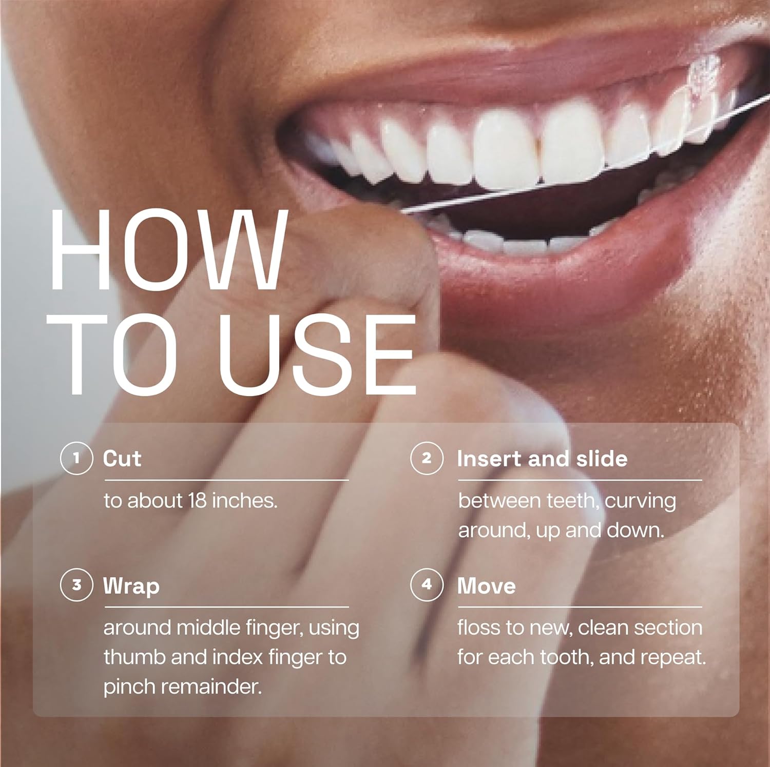 Reach Waxed Dental Floss | Mint | 55yd