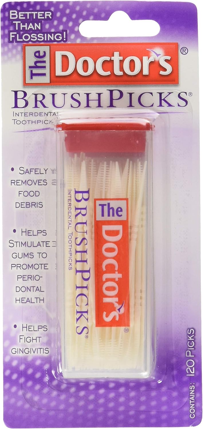 Doctor's - BrushPicks Interdental Toothpicks | 120 Pick