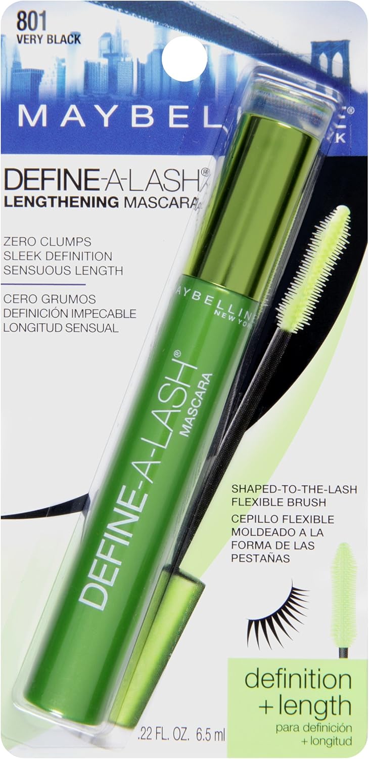 Maybelline New York Define-A-Lash Lengthening Washable Mascara | 0.22 Oz