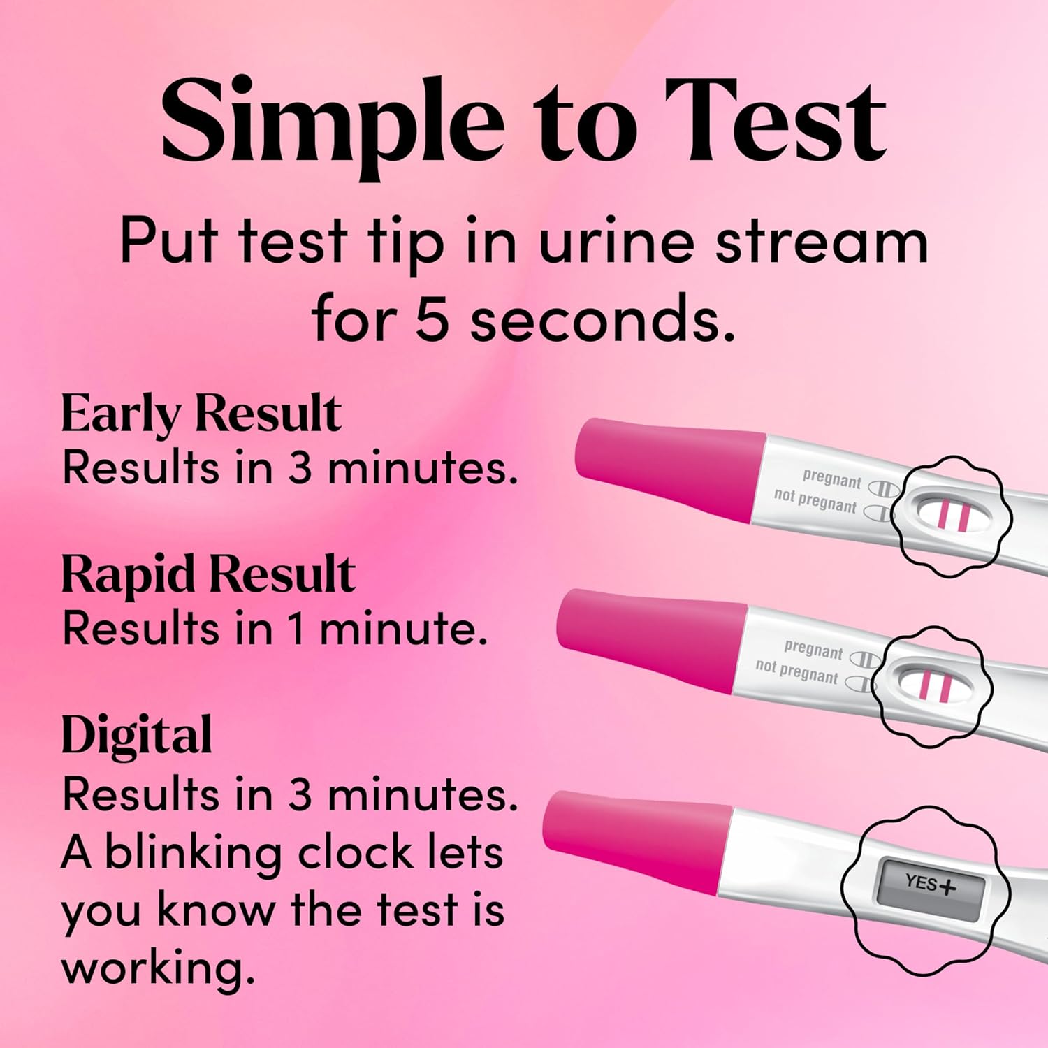 First Response, Triple Check Pregnancy, 3 Tests