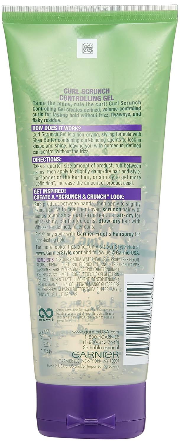 Garnier Fructis Style Curl Scrunch Controlling Gel | 6.8 oz