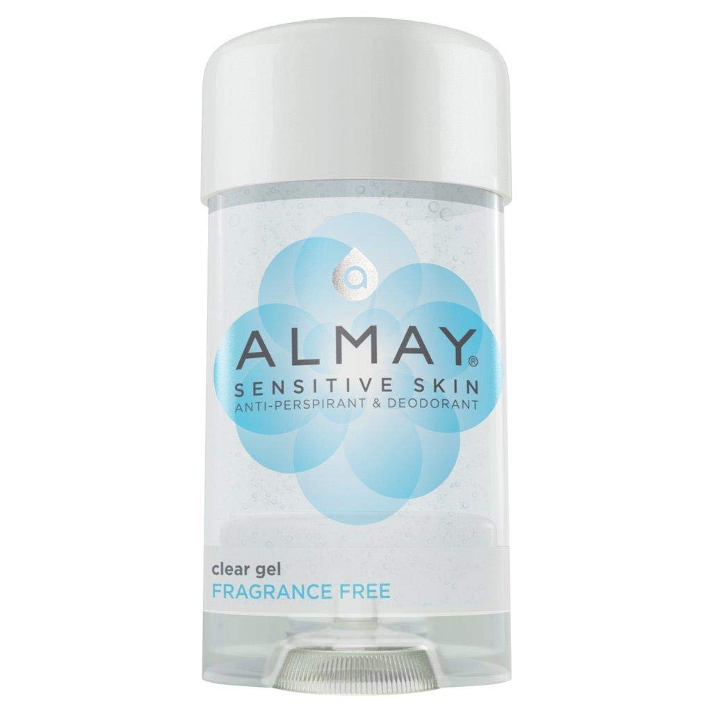 Almay Hypoallergenic Clear Gel Fragrance Free Deodorant | 2.25 Oz