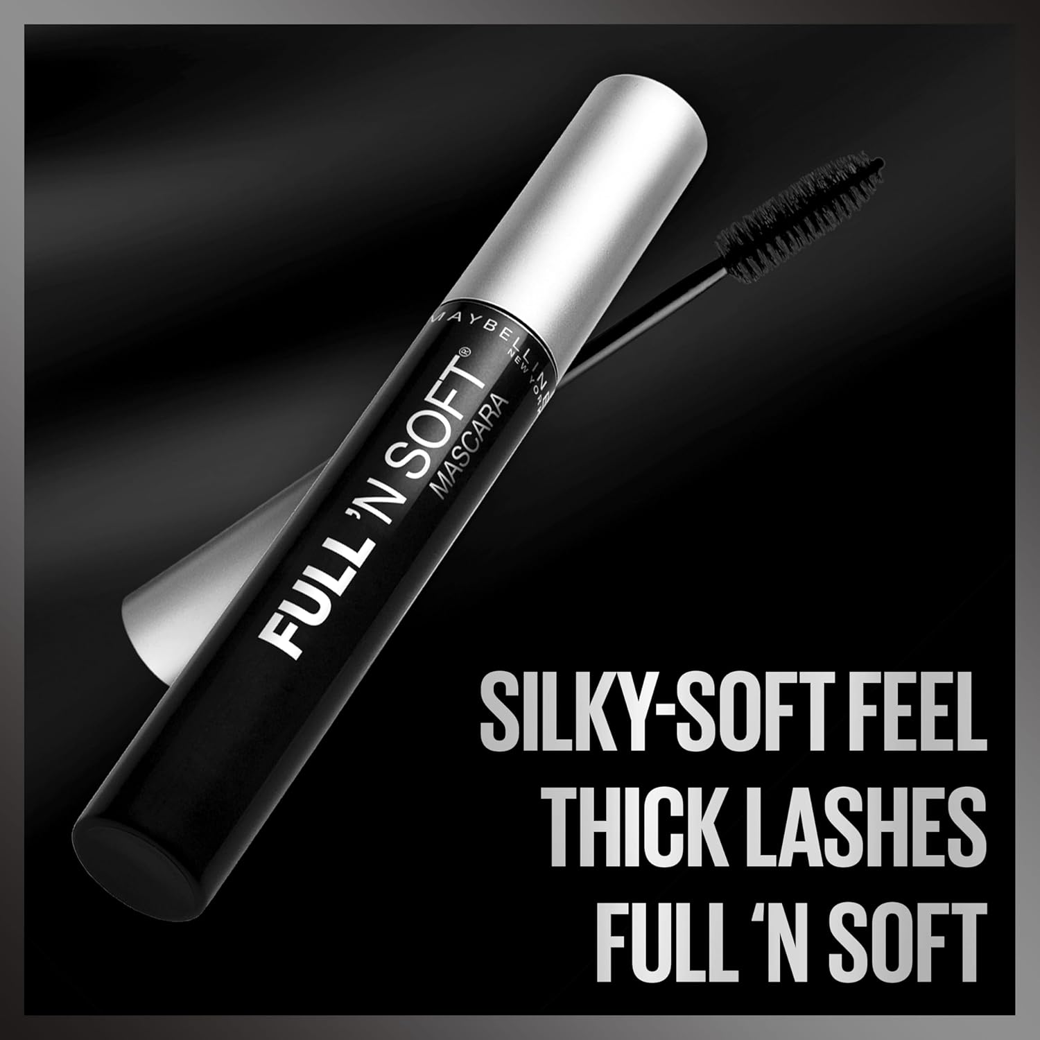 Maybelline Full 'N Soft Mascara 301 Very Black | 0.28 Oz