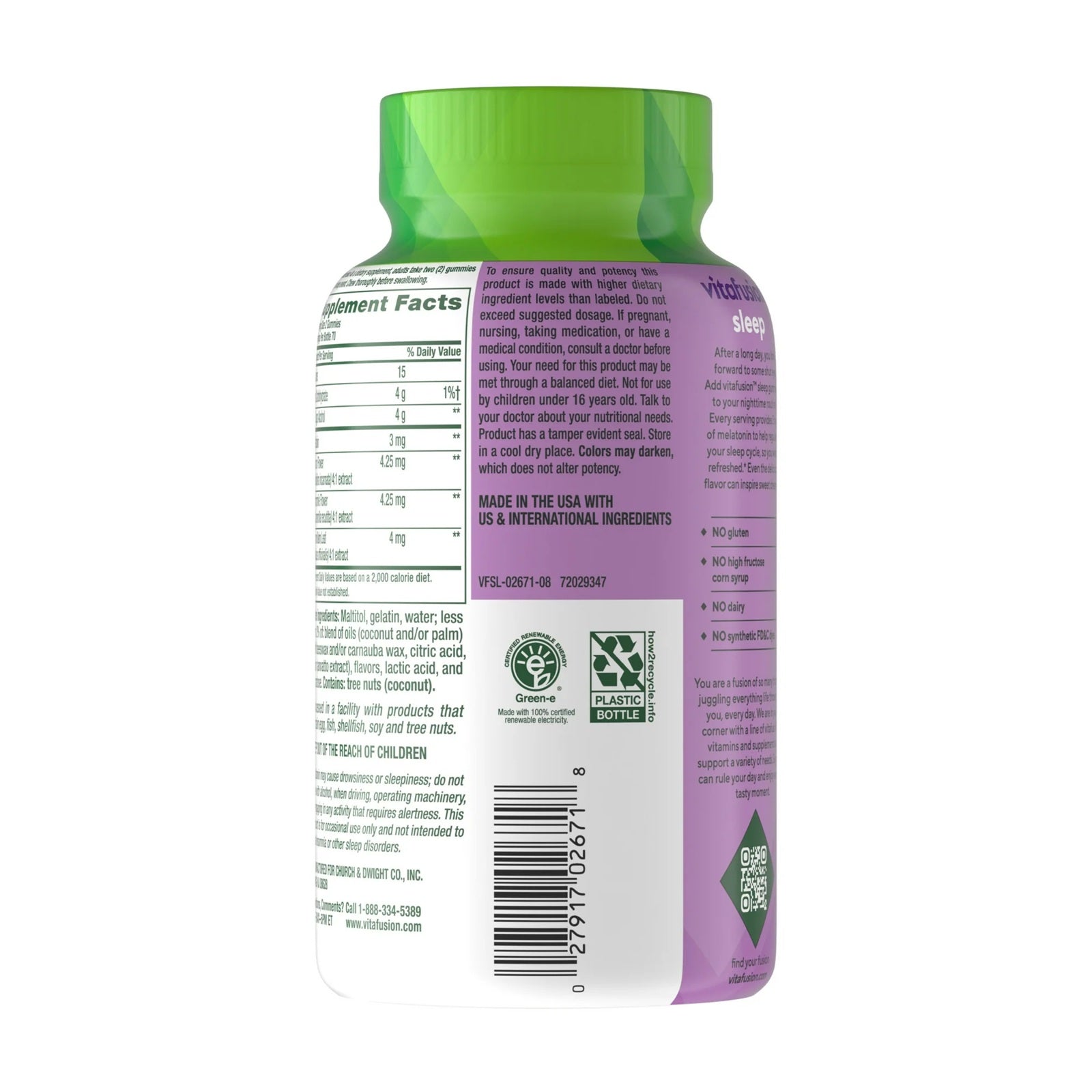 Vitafusion Sleep Well Gummies - 140 Count