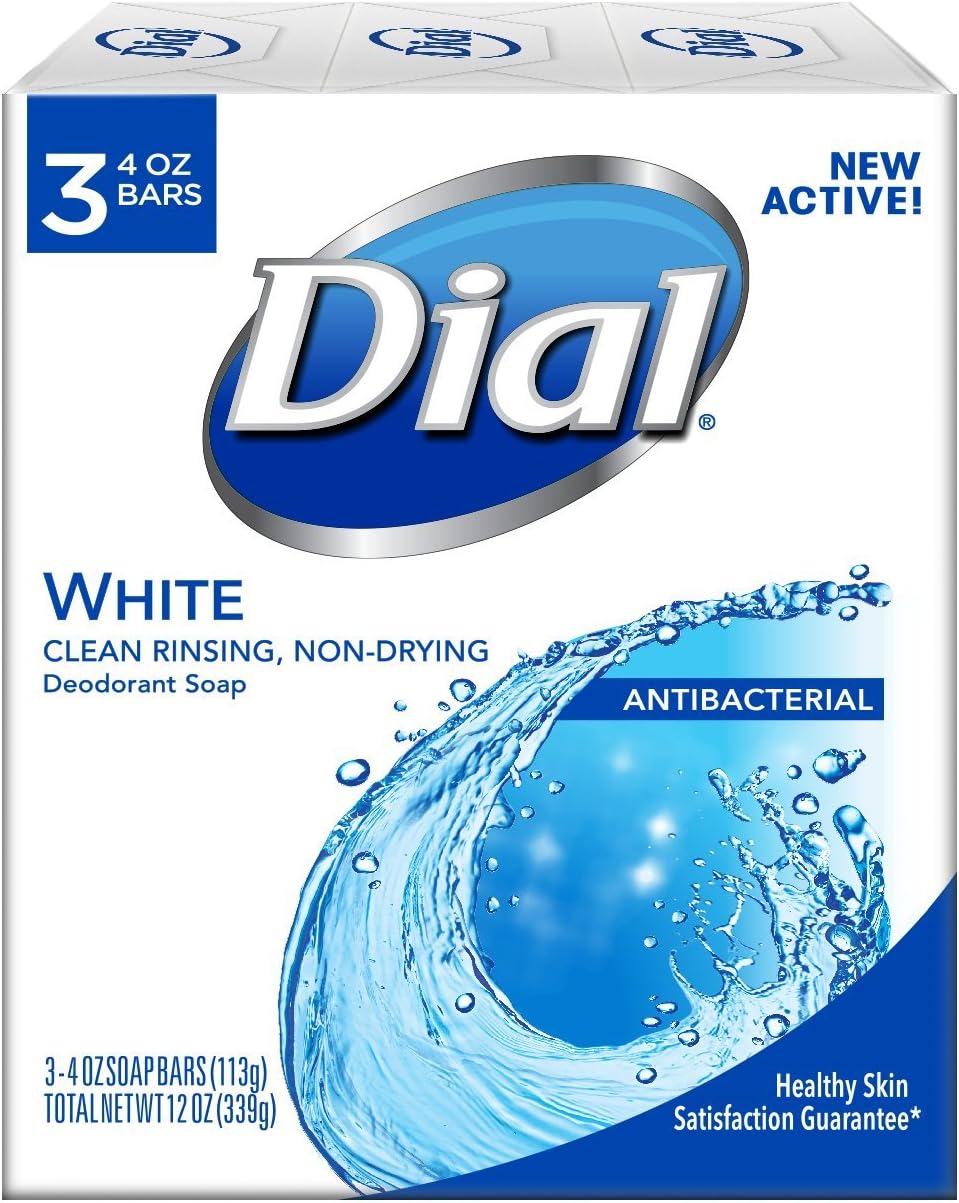 White Antibacterial Deodorant Soap