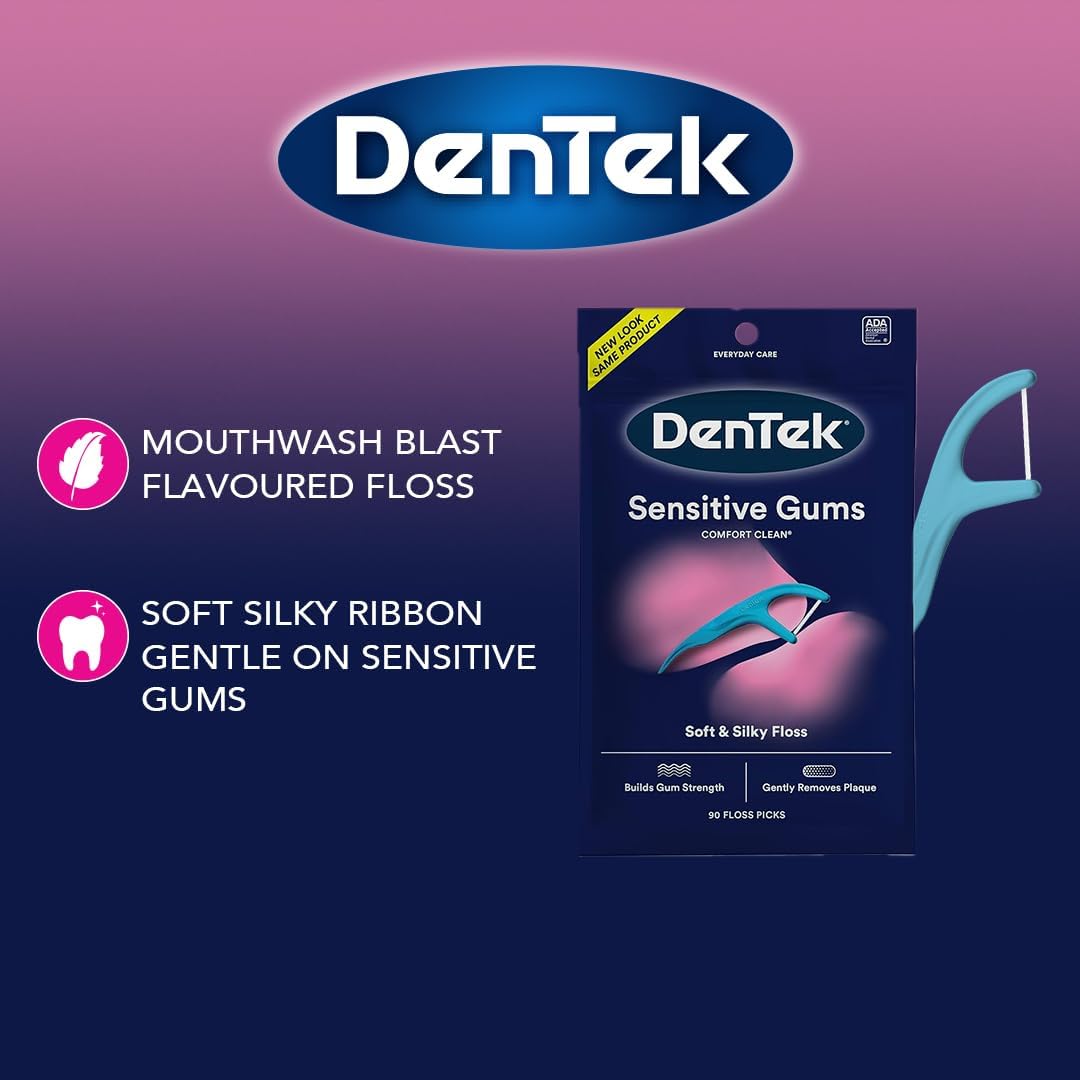DenTek Sensitive Gums Floss Picks| 150 Floss Picks