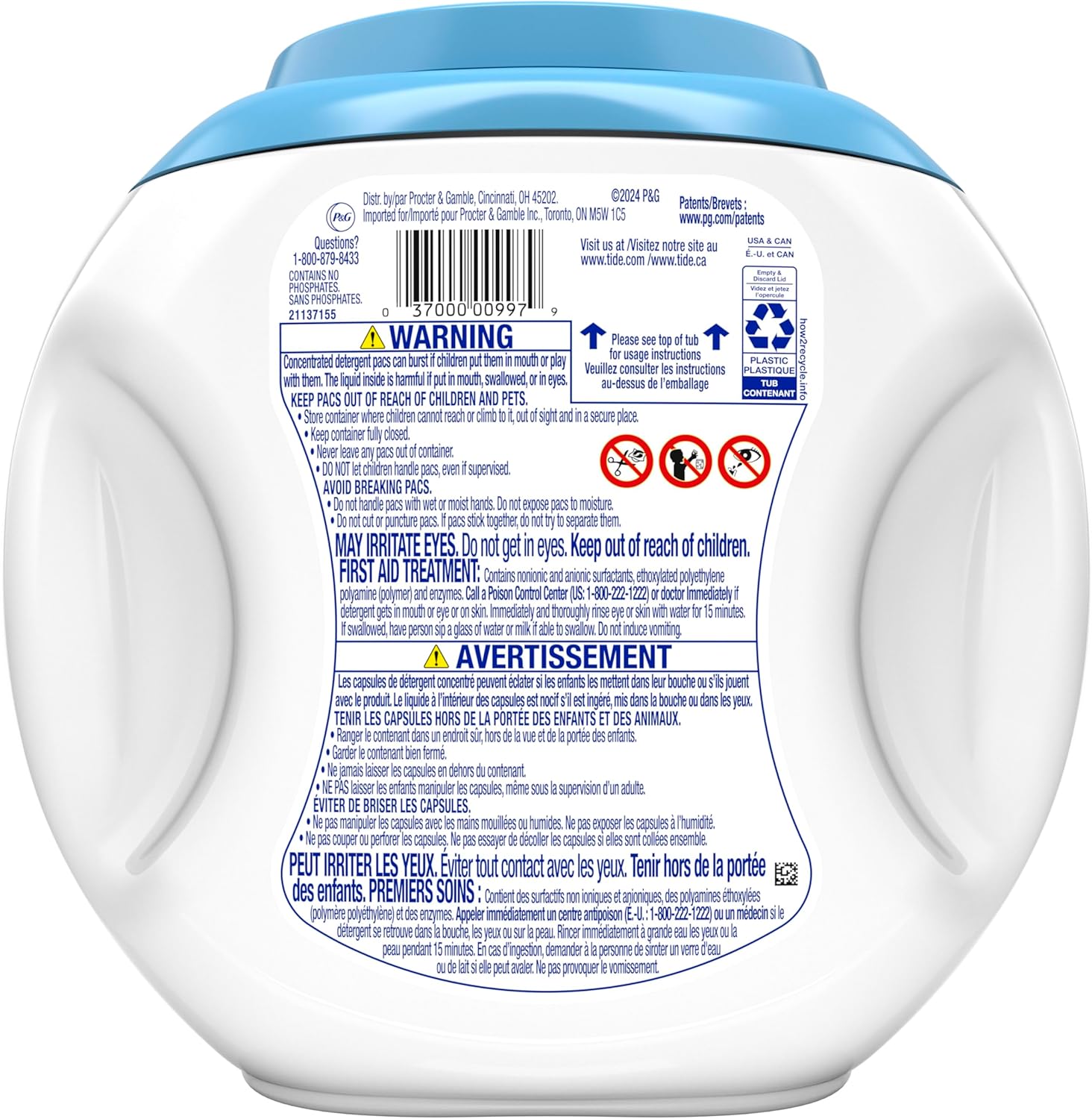 Tide Pod Free and Gentle | 42 Count