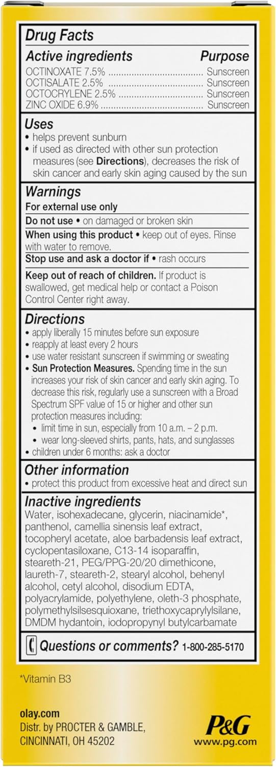 Olay Complete Daily Moisturizer with Sunscreen | Sensitive Skin | 2.5 Oz