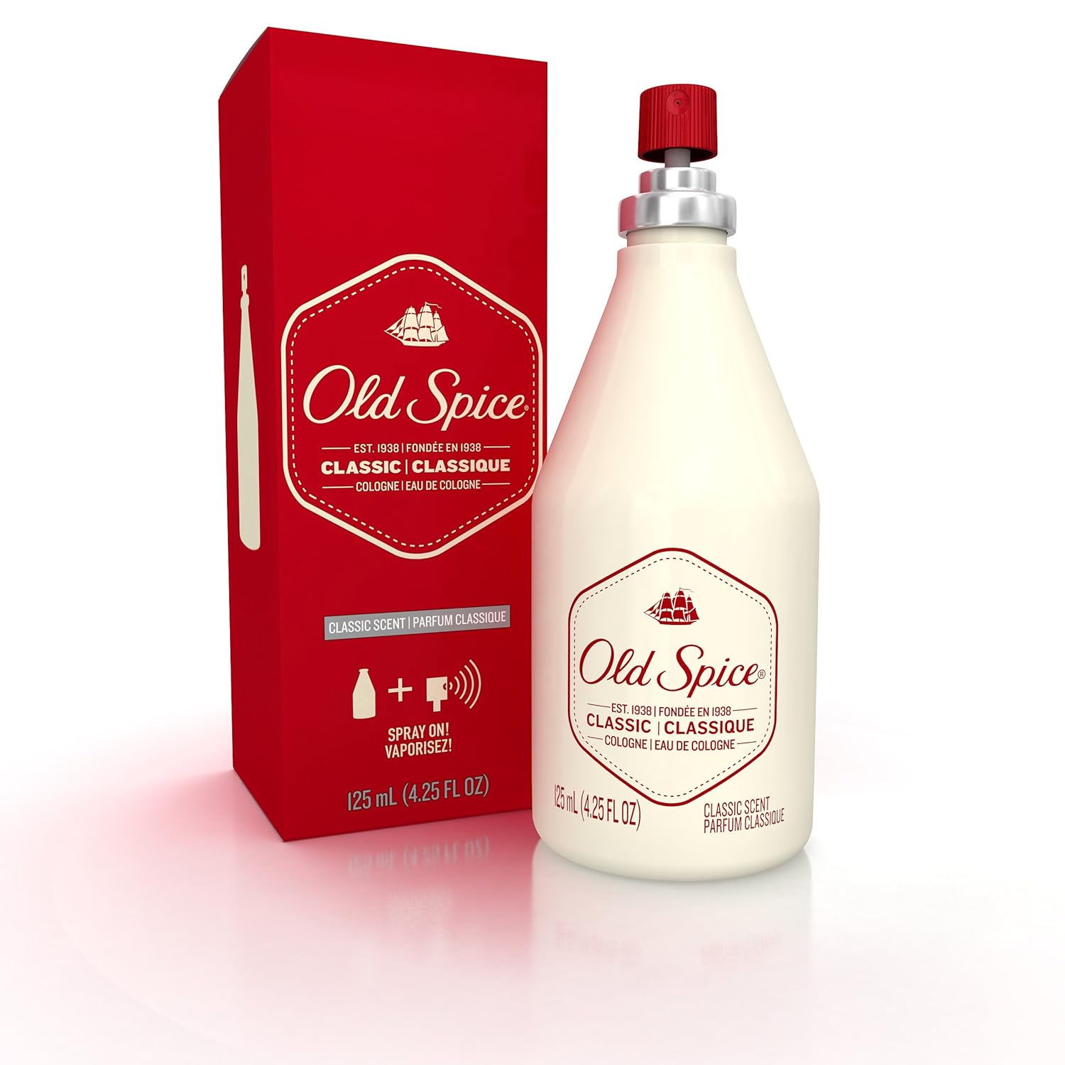 Old Spice Classic Cologne Spray | 4.25 Oz