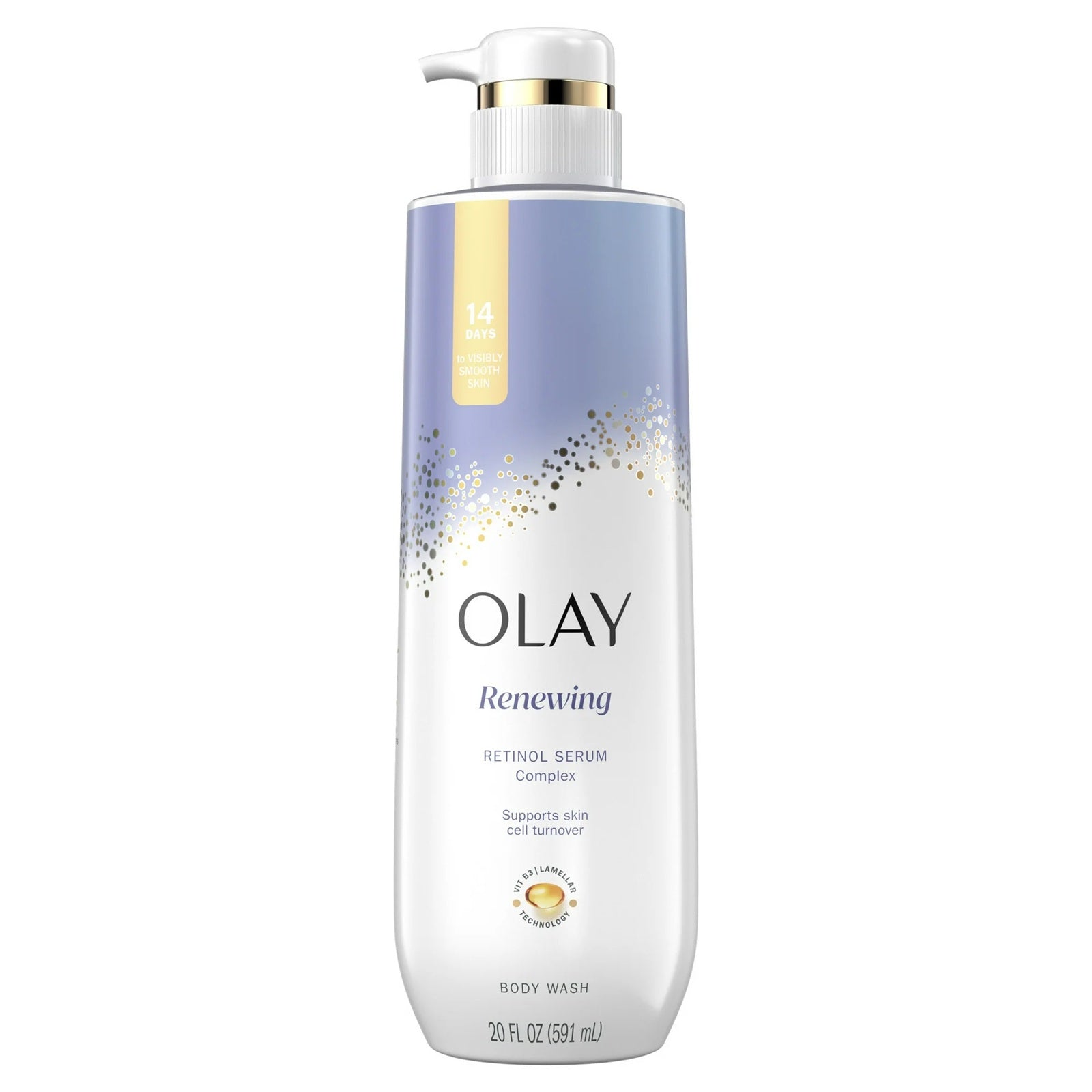 Olay Cleansing & Renewing Nighttime Body Wash With Retinol | 17.9 Oz