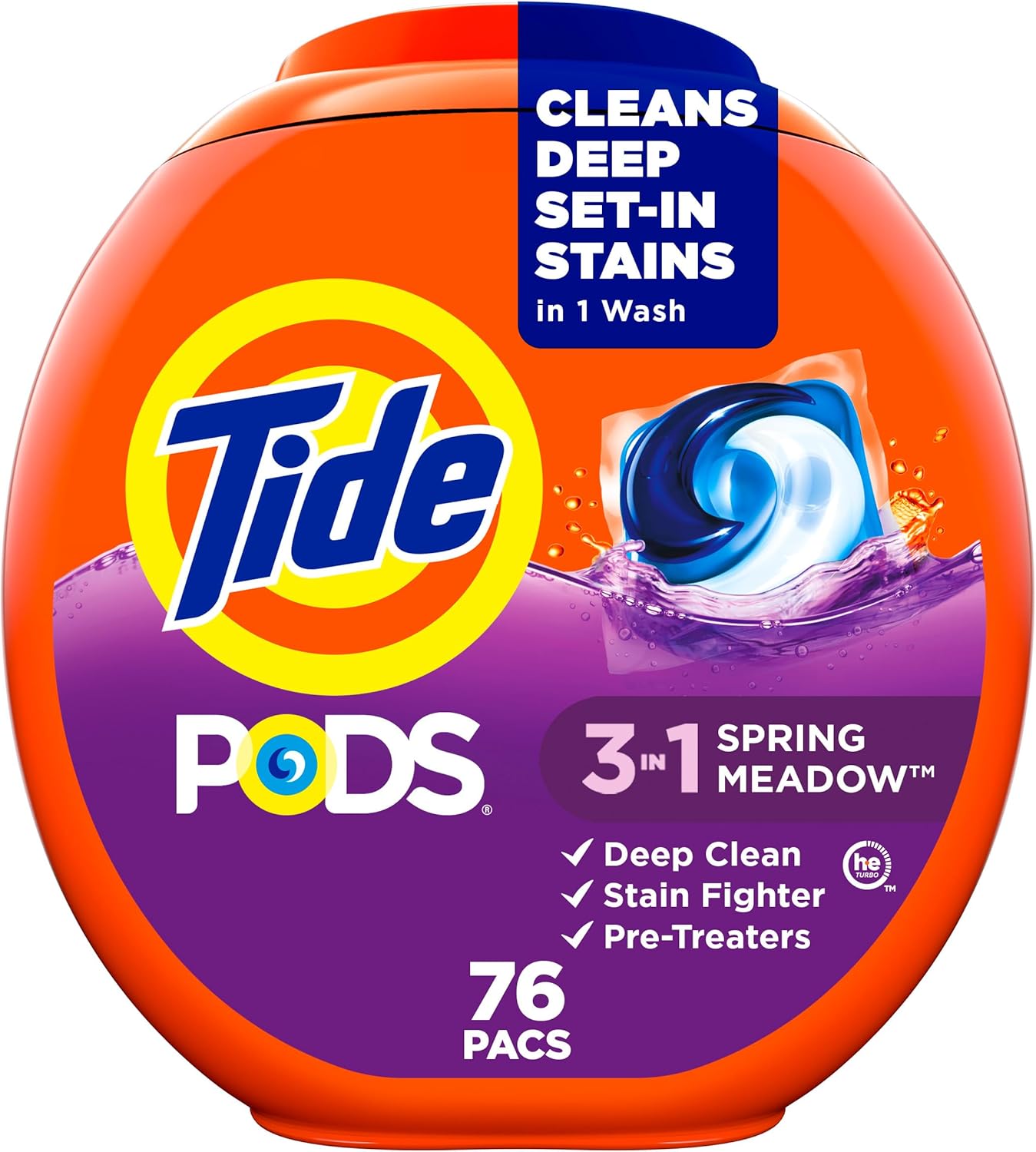 Tide PODS | Spring Meadow | 76 Count