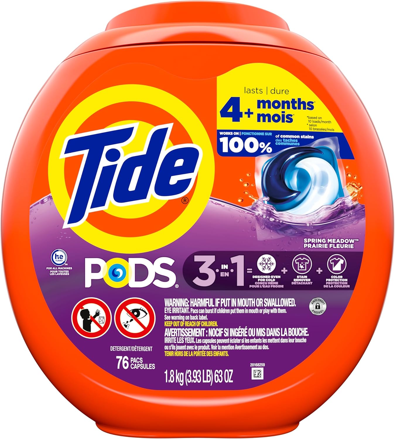 Tide PODS | Spring Meadow | 76 Count
