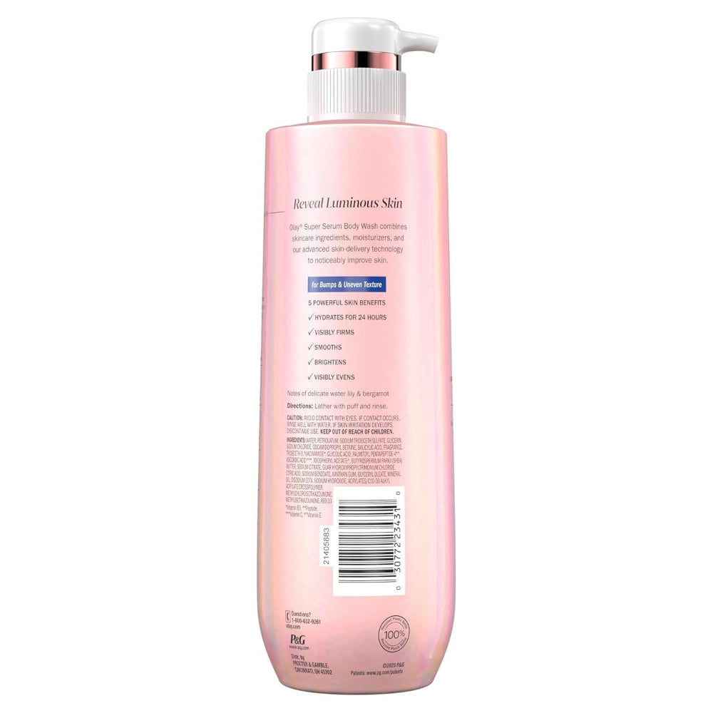 Olay Super Serum Body Wash | Rough & Bumpy Skin | 547 ml
