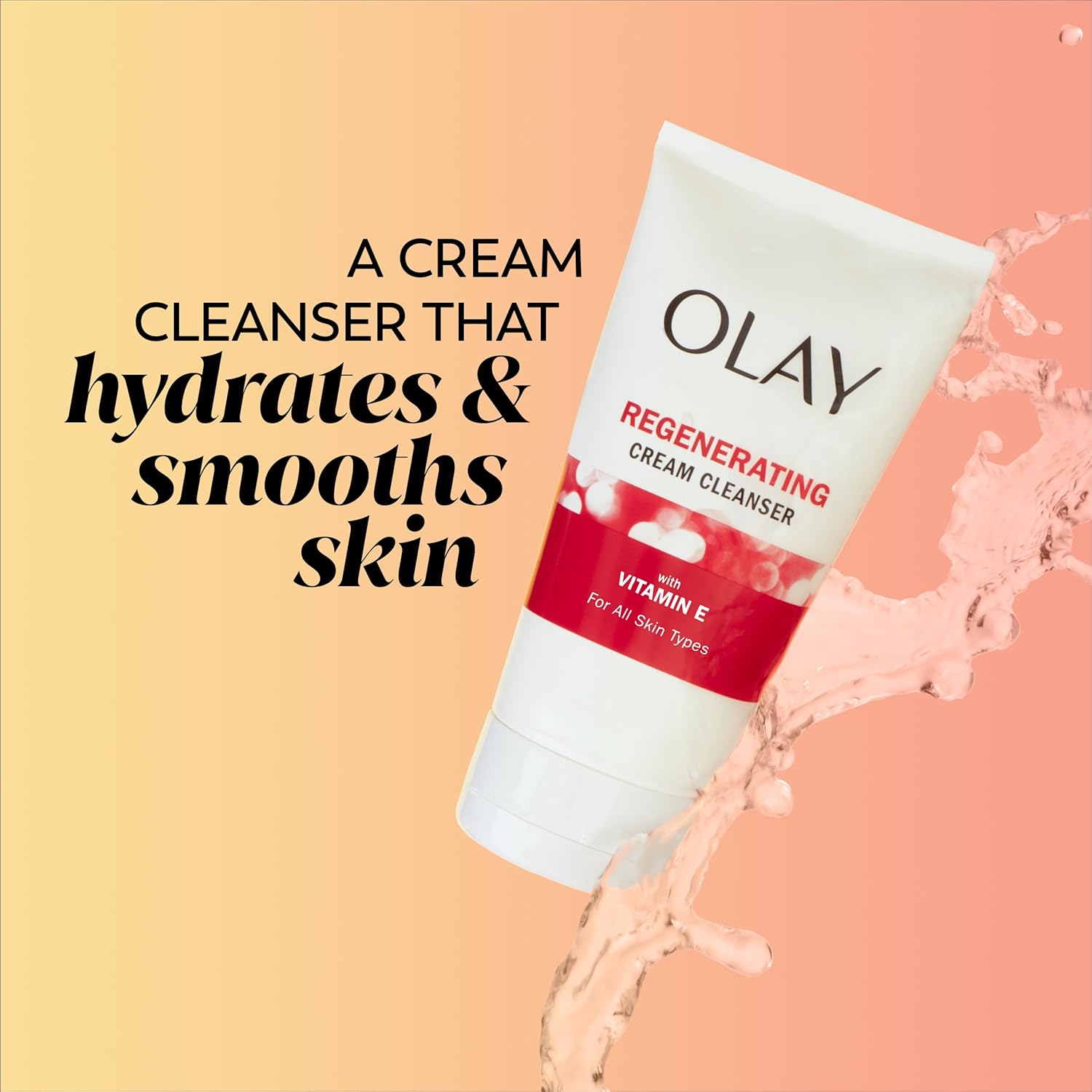 Olay Regenerating Cream Face Cleanser | 5 Oz (150 ml)