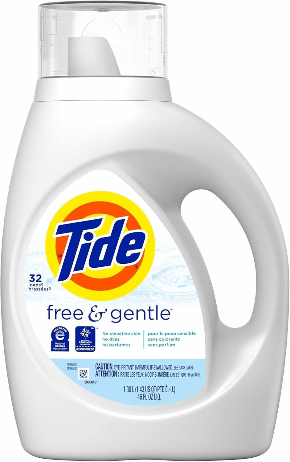 Tide Free & Gentle Detergent | 1.36 L