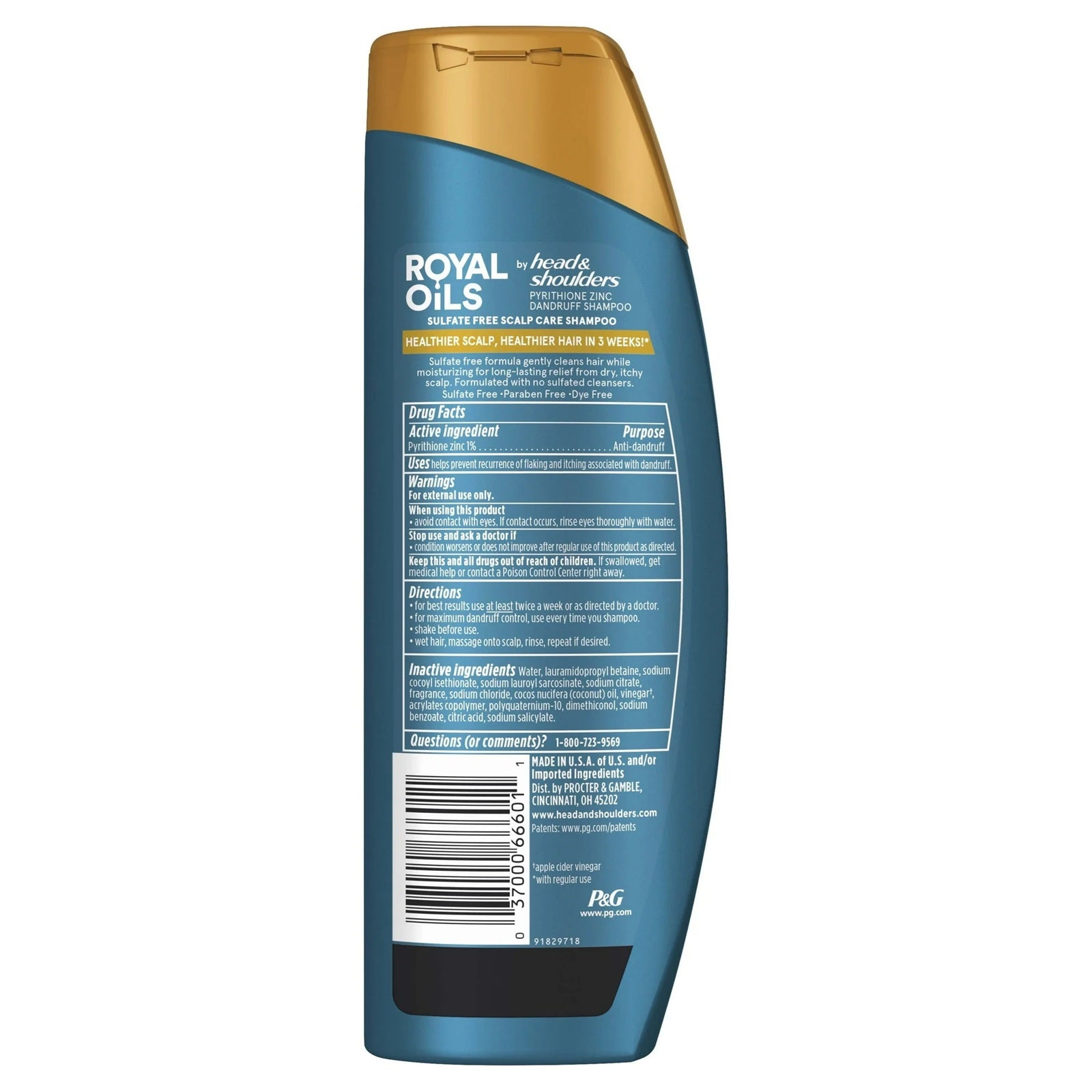Head & Shoulders Royal Oils Shampoo and Conditioner | 27 Oz
