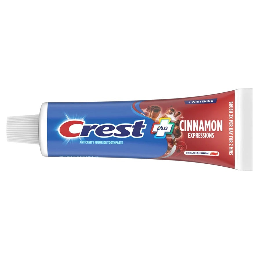 Crest Whitening Plus Cinnamon Expressions Toothpaste | 5.4 Oz