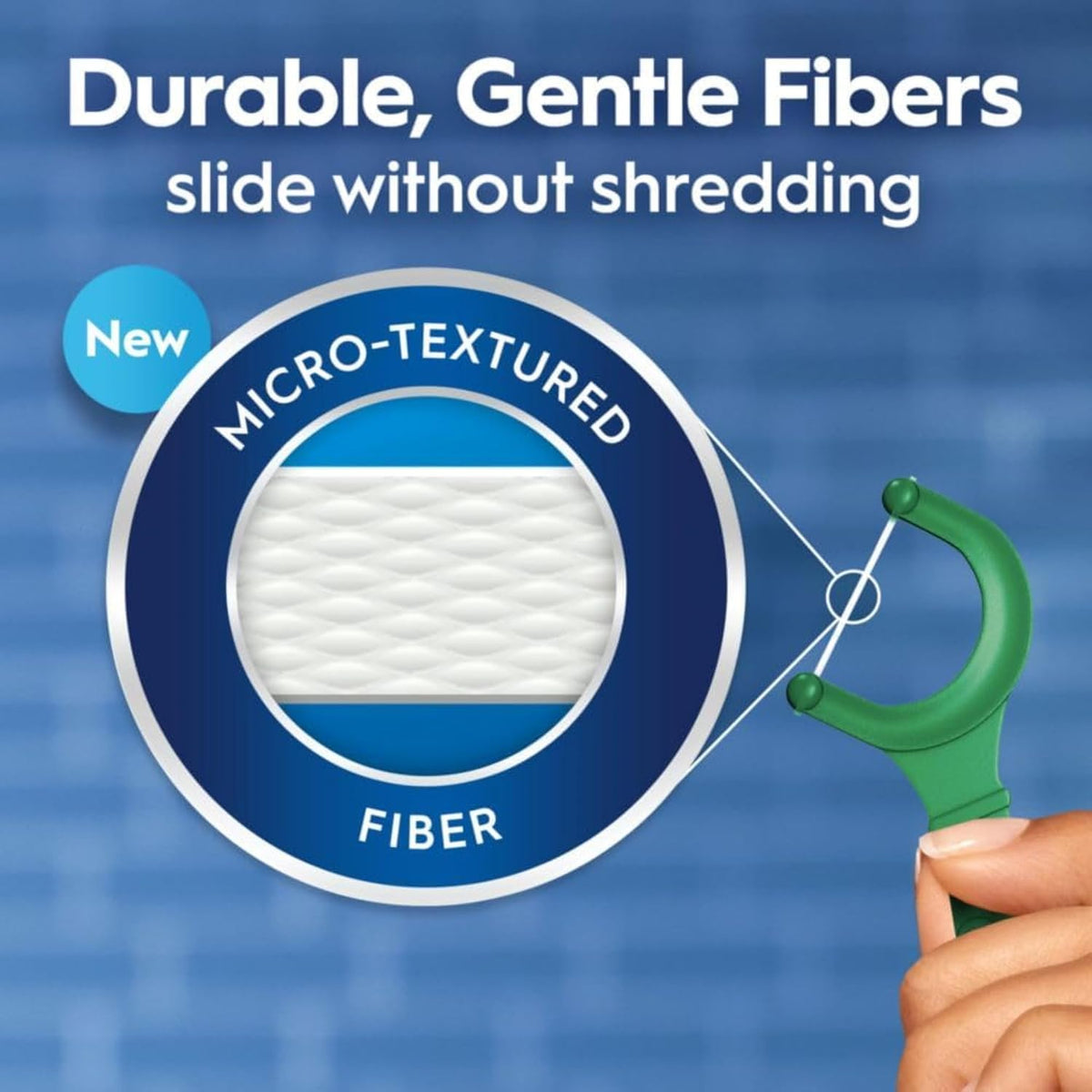 Oral B Glide Floss Picks Scope Outlast | Long Lasting Mint | 75 Floss Picks