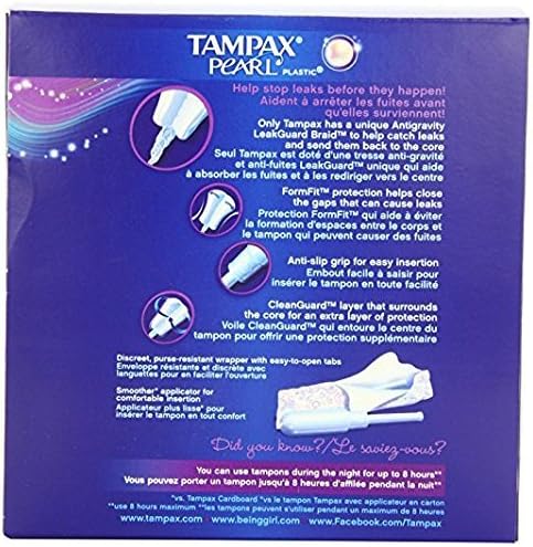Tampax Pearl | Ultra Absorbency | Pack of 18
