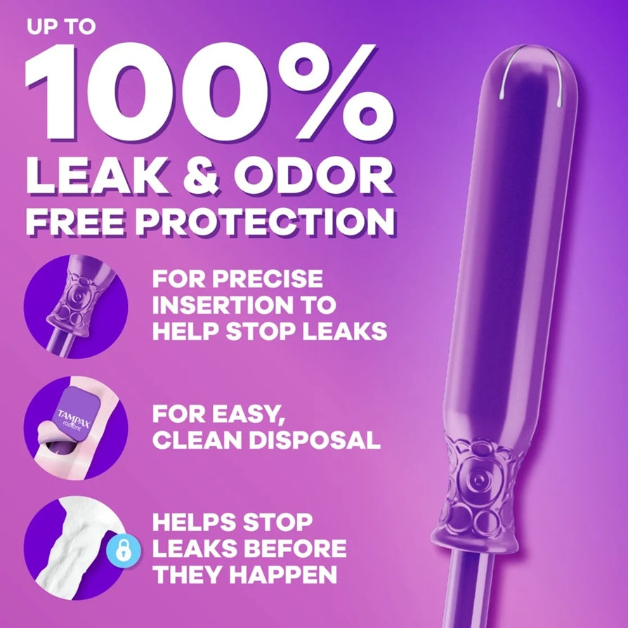 Tampax Radiant | Light/Regular | 26 Count