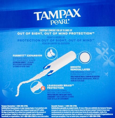 Tampax Pearl | Light | 36 Count | Pack Of 2