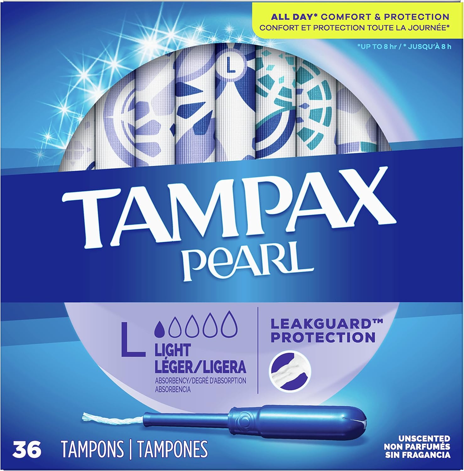 Tampax Pearl | Light | 36 Count