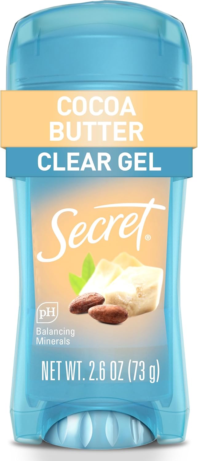 Secret Fresh Clear Gel | Cocoa Butter | 2.6Oz