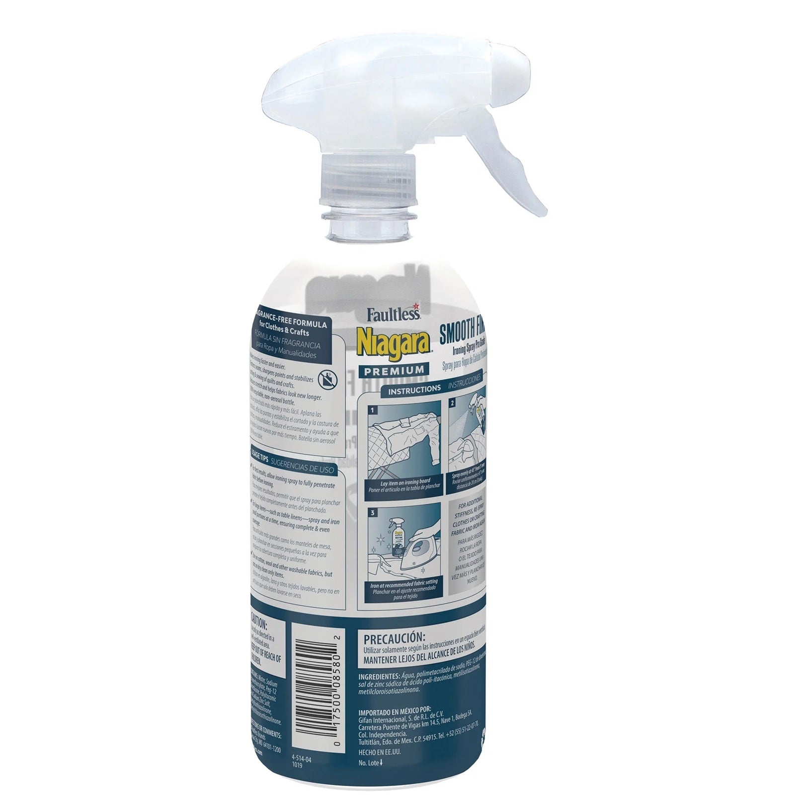 Niagara Premium Smooth Finish Spray Starch | 22 Oz