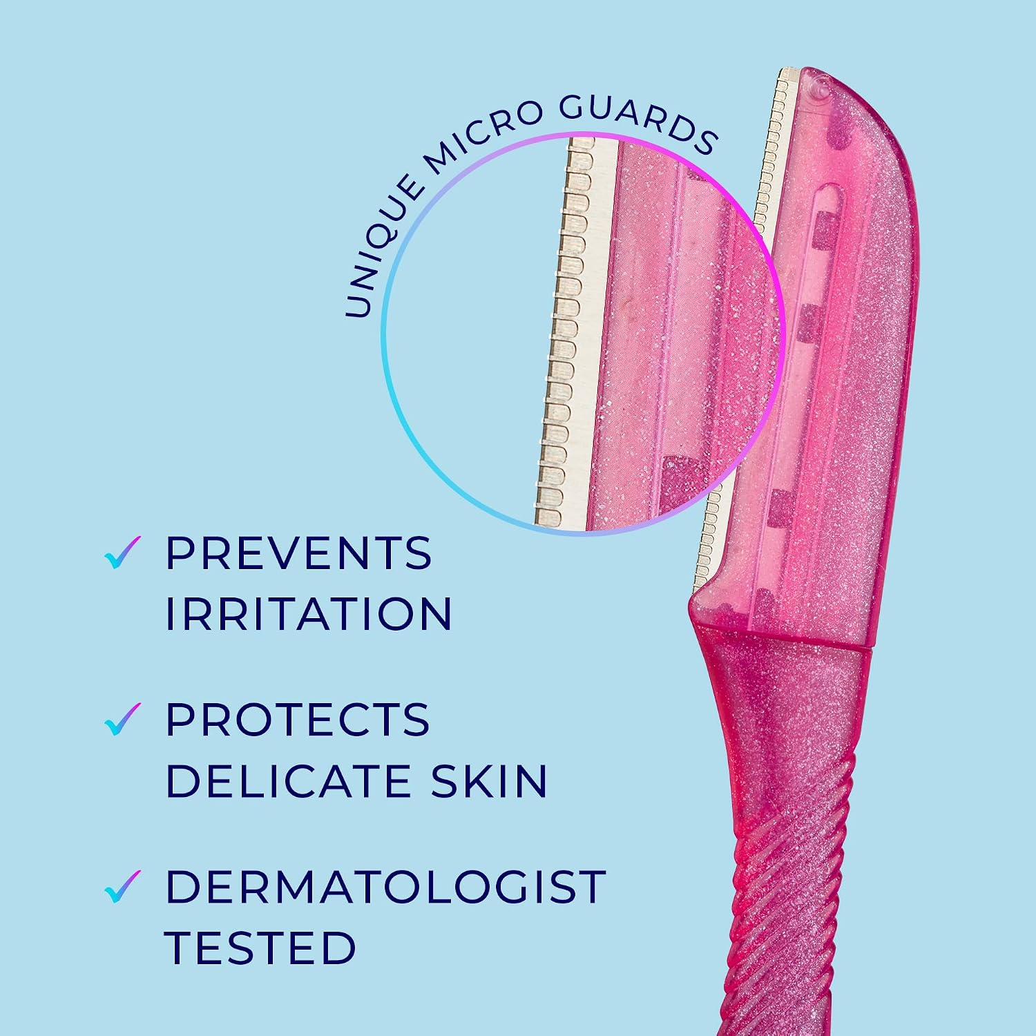 Schick Silk Touch-Up Multipurpose Exfoliating Dermaplaning Tool | 3 Count