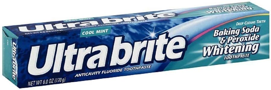 Ultra Brite Baking Soda & Peroxide Formula Toothpaste | 6 Oz