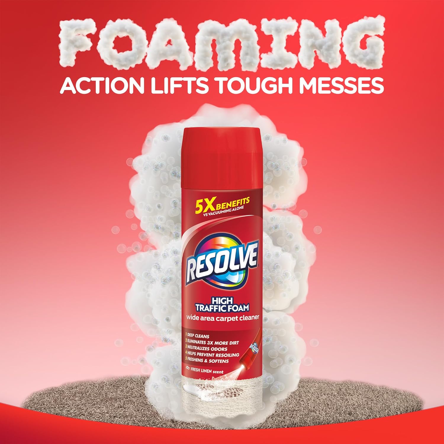 Resolve High Traffic Foam | 22 Oz